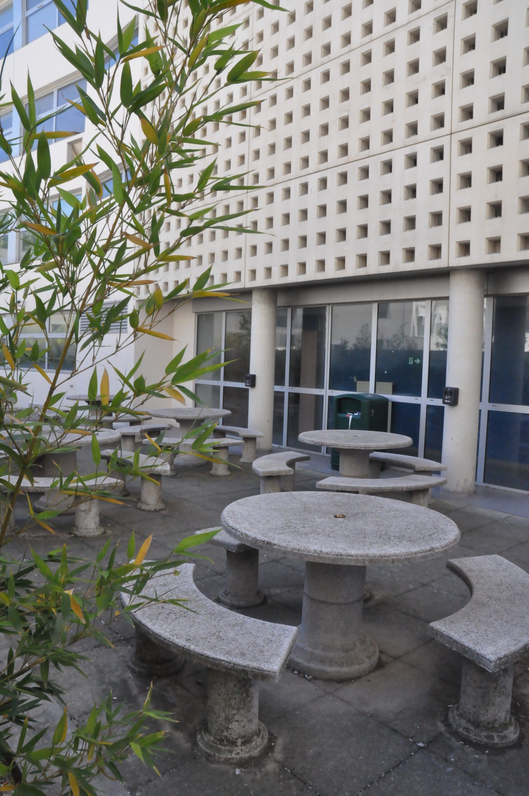 Photo des terasse du site des Carmes